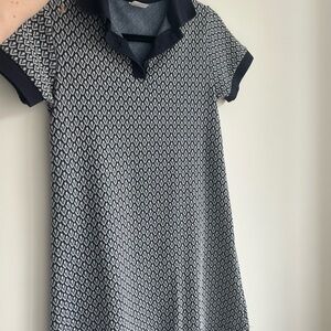 Zara Kids Navy and White Mini Dress